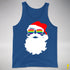 Santa’s Gilbert Baker LGBTQ Pride Flag Shades Premium Tank Top - Royal Blue